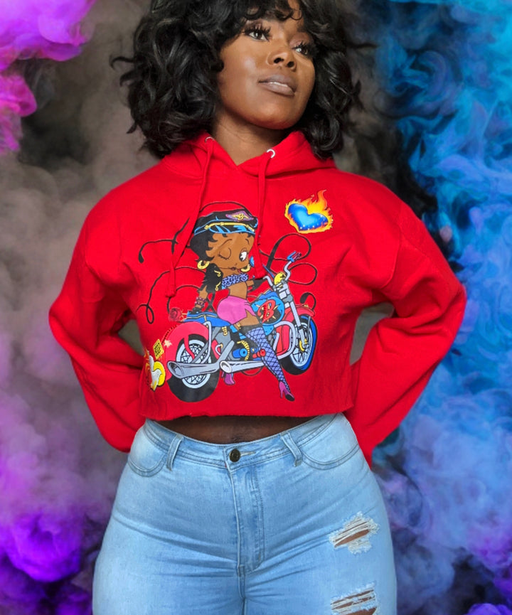 Diamond Crop Motorbike Betty