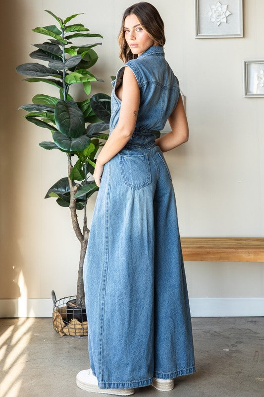 Denim Kelly Jumpsuit