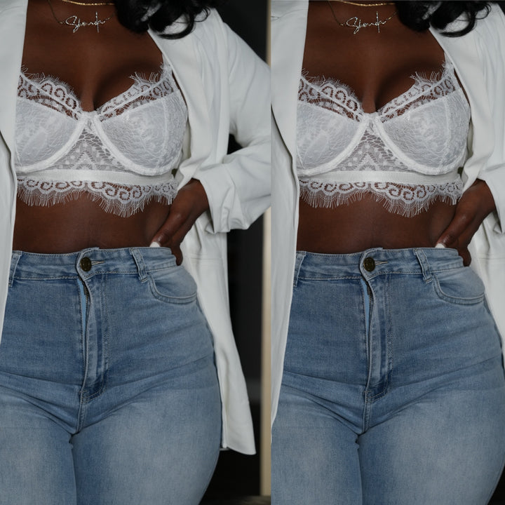 White Lace Bralette
