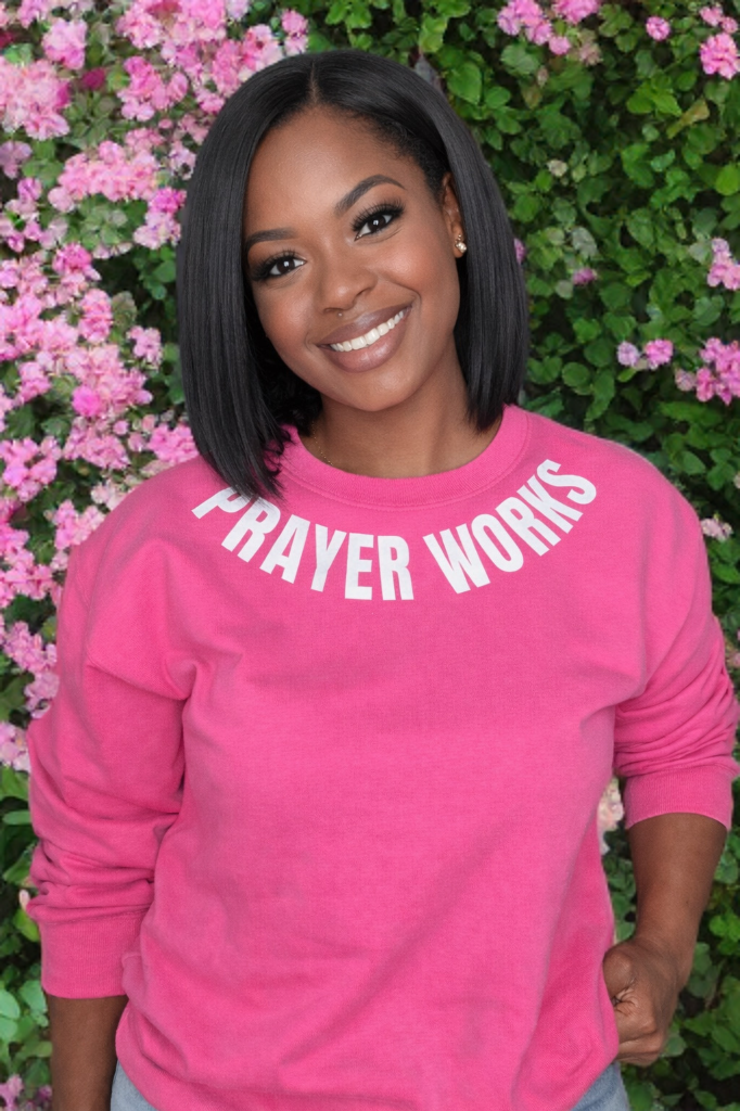 PrayerWorks Crewneck Pink