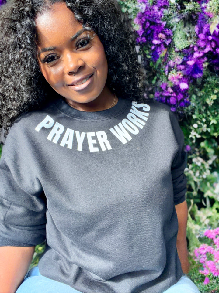 PrayerWorks Necklace Crewneck