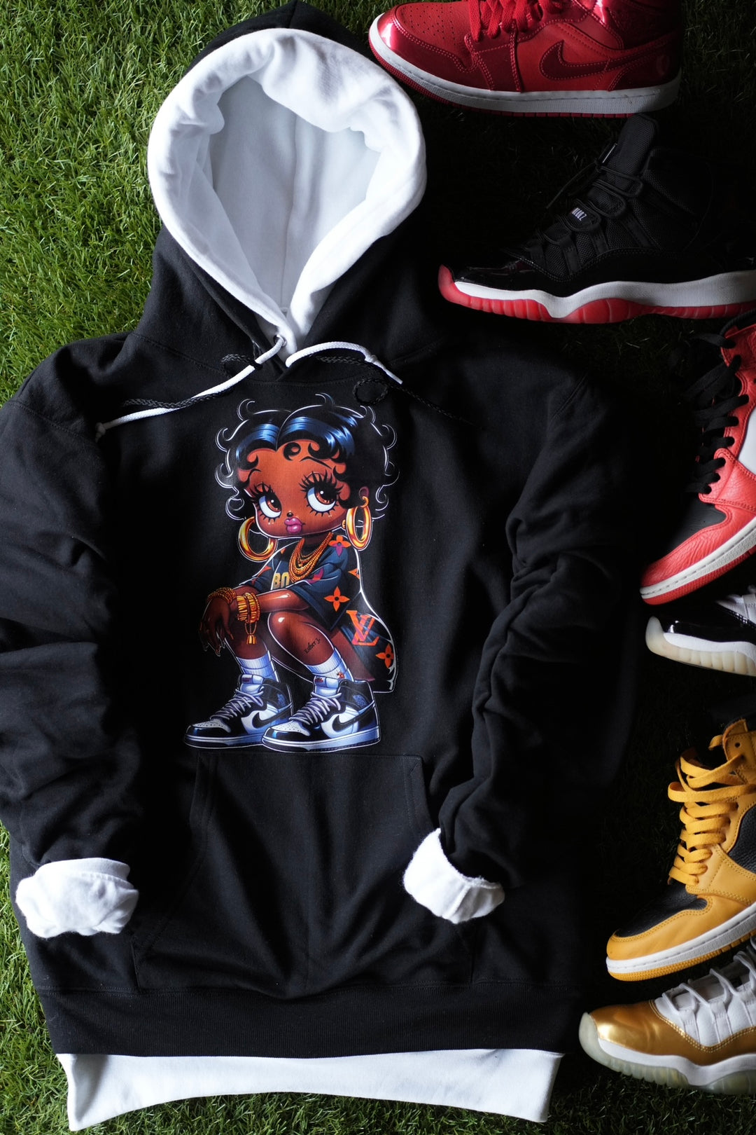 Luxury Betty "Esther Jones" Hoodie - Black