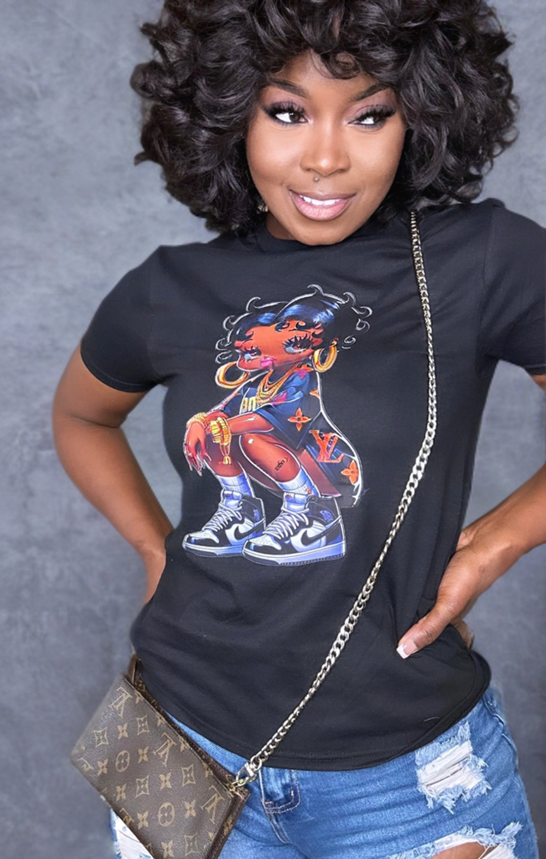 The Original Betty “Esther Jones” Tee - Black