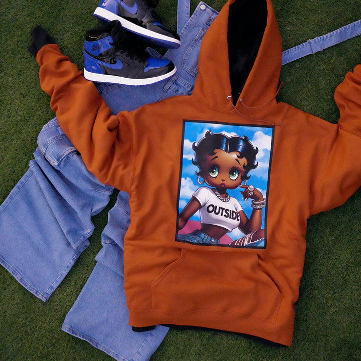 Exclusive Pretty Pic B (burnt orange)