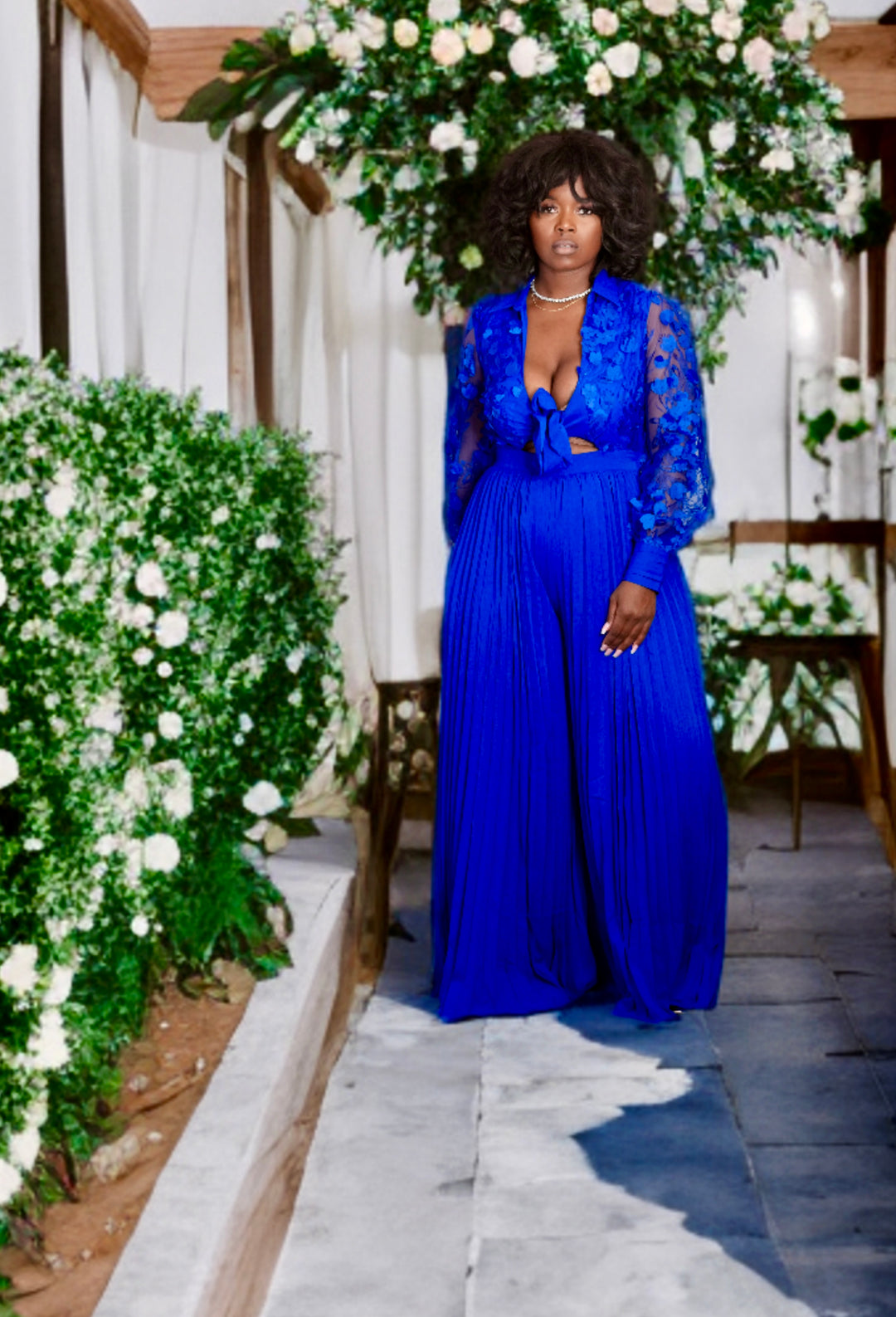Shelly Jumpsuit (Royal Blue)