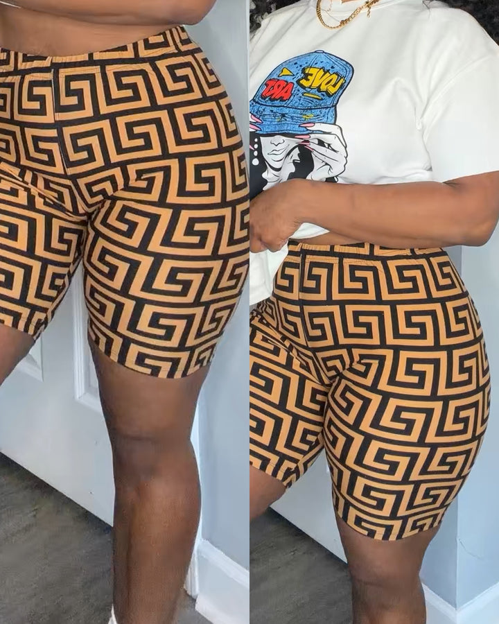 Knee Length Biker Shorts up to 3xl