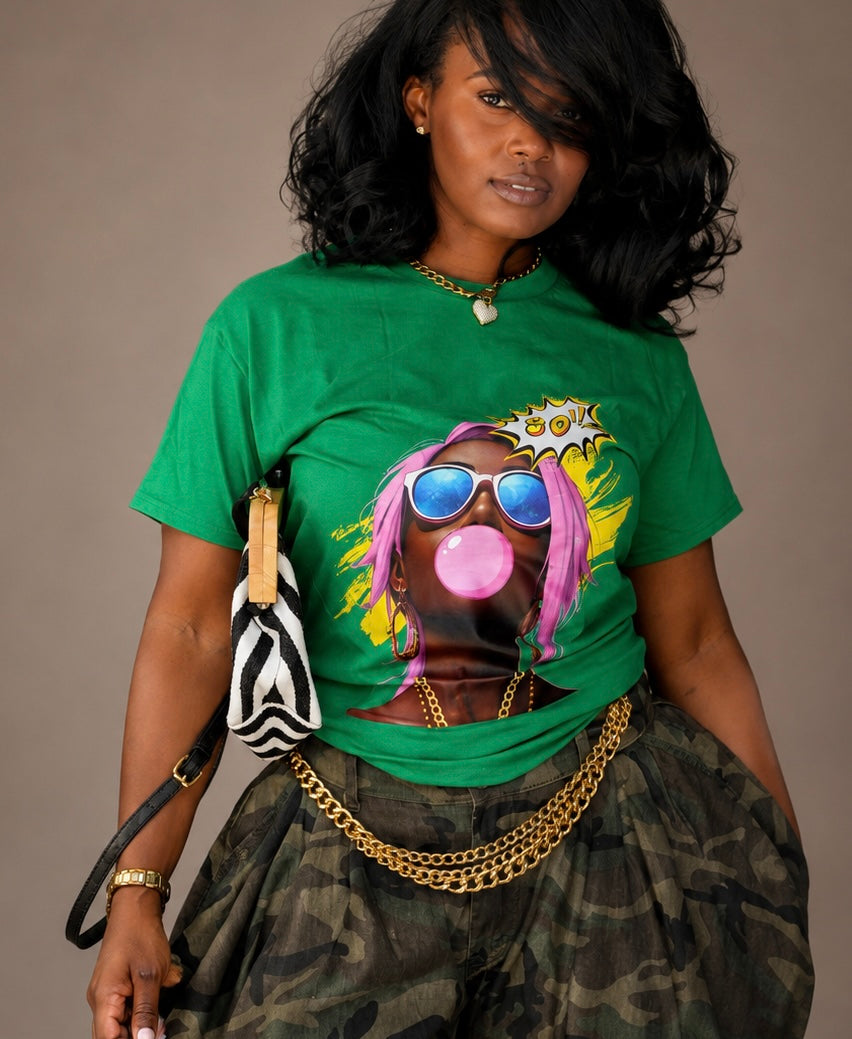 Bubble Gum Girl Tee