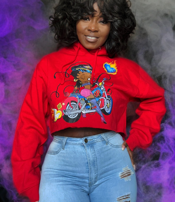 Diamond Crop Motorbike Betty