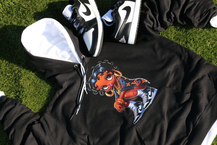 Luxury Betty "Esther Jones" Hoodie - Black