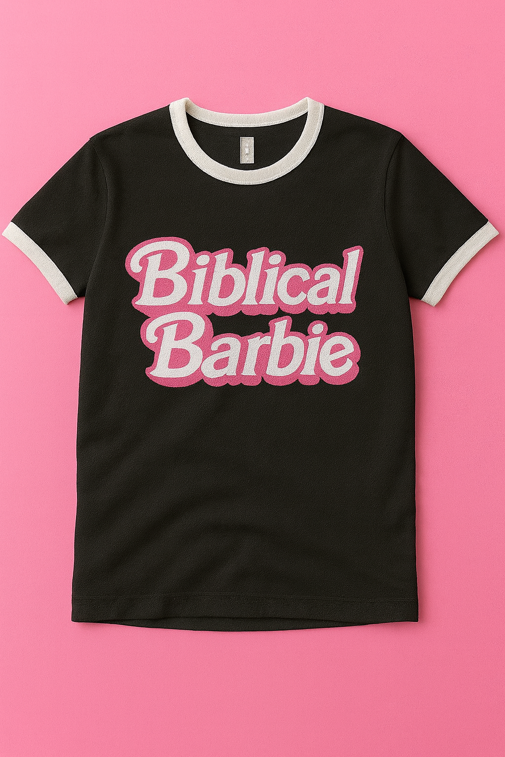 Biblical Barbie - Ringer Tee