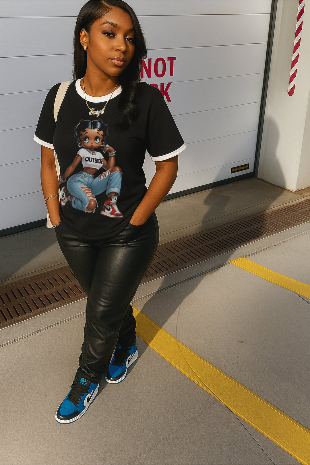 Catch Me Outside Betty - Ringer Tee