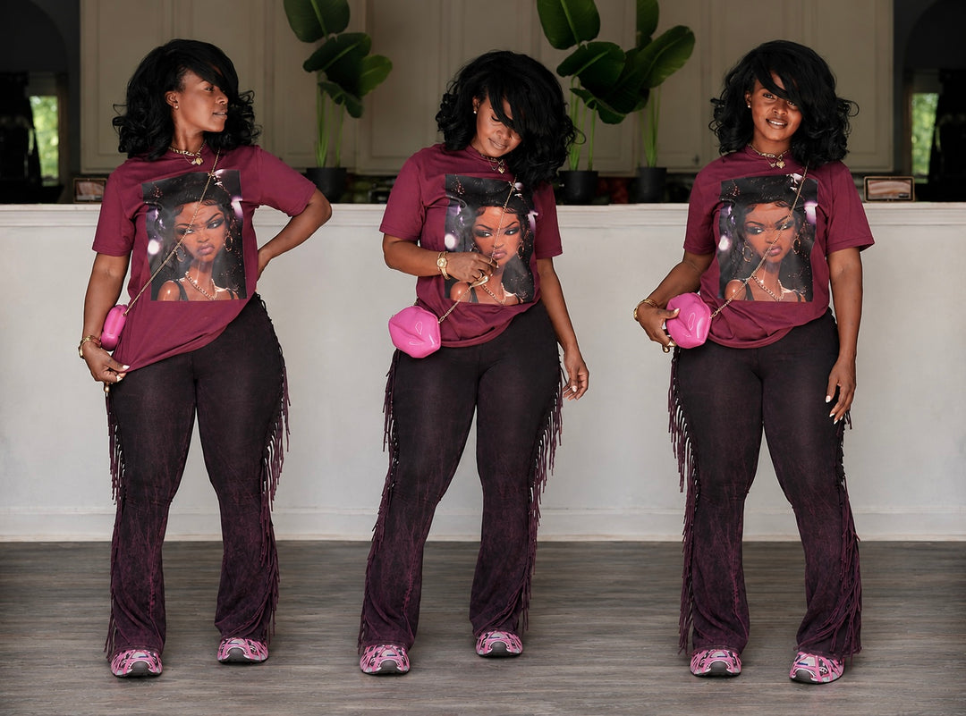 Viral Give Me Hips Fringe Pants Number 1 Sellers