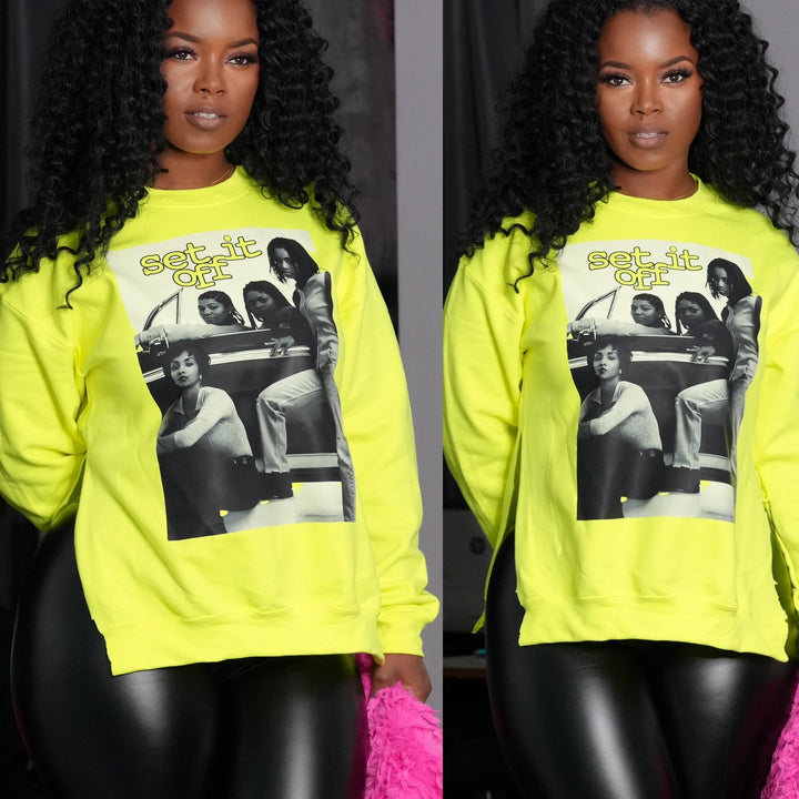 Set it Off Neon Crewneck
