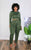 Kimmy Fringe Set Olive Green