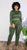 Kimmy Fringe Set Olive Green