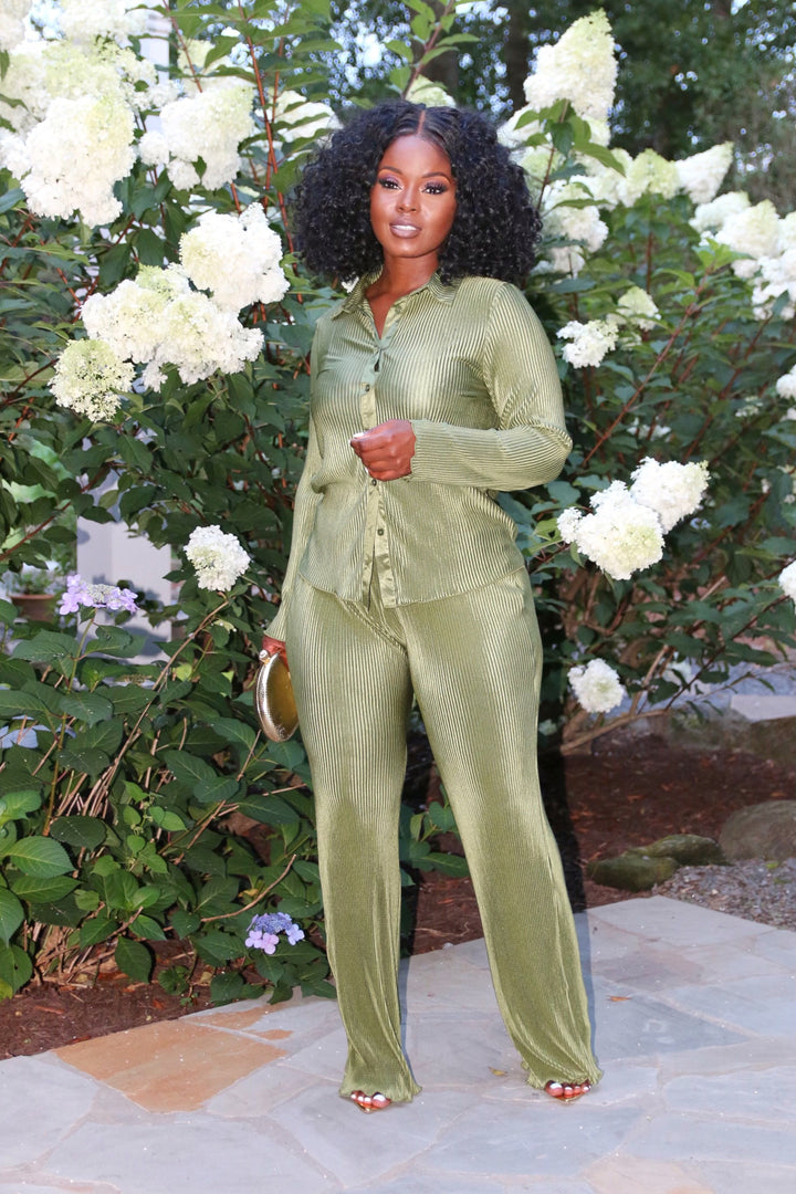 Let's Do Brunch Two Piece Pant Set