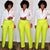Lime  Fauxe Leather Highwaist Pants