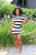 Black And White Stripe Dress