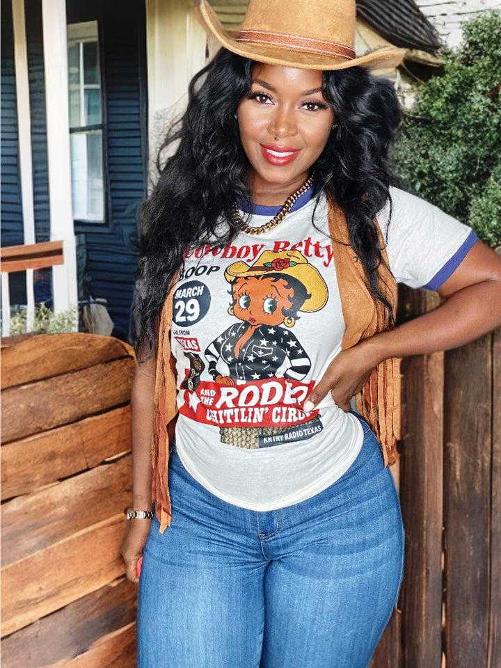 Cowboy Carter Betty - Ringer Tee