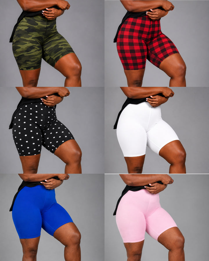 Knee Length Biker Shorts up to 3xl