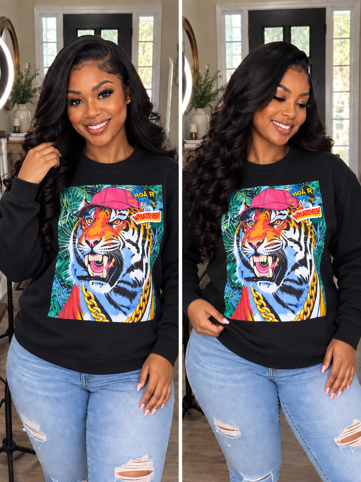 Fall  Ripped Roar Sweater