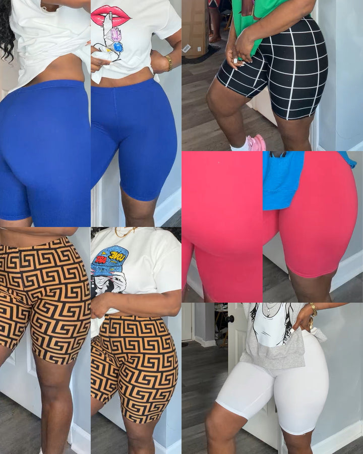 Knee Length Biker Shorts up to 3xl