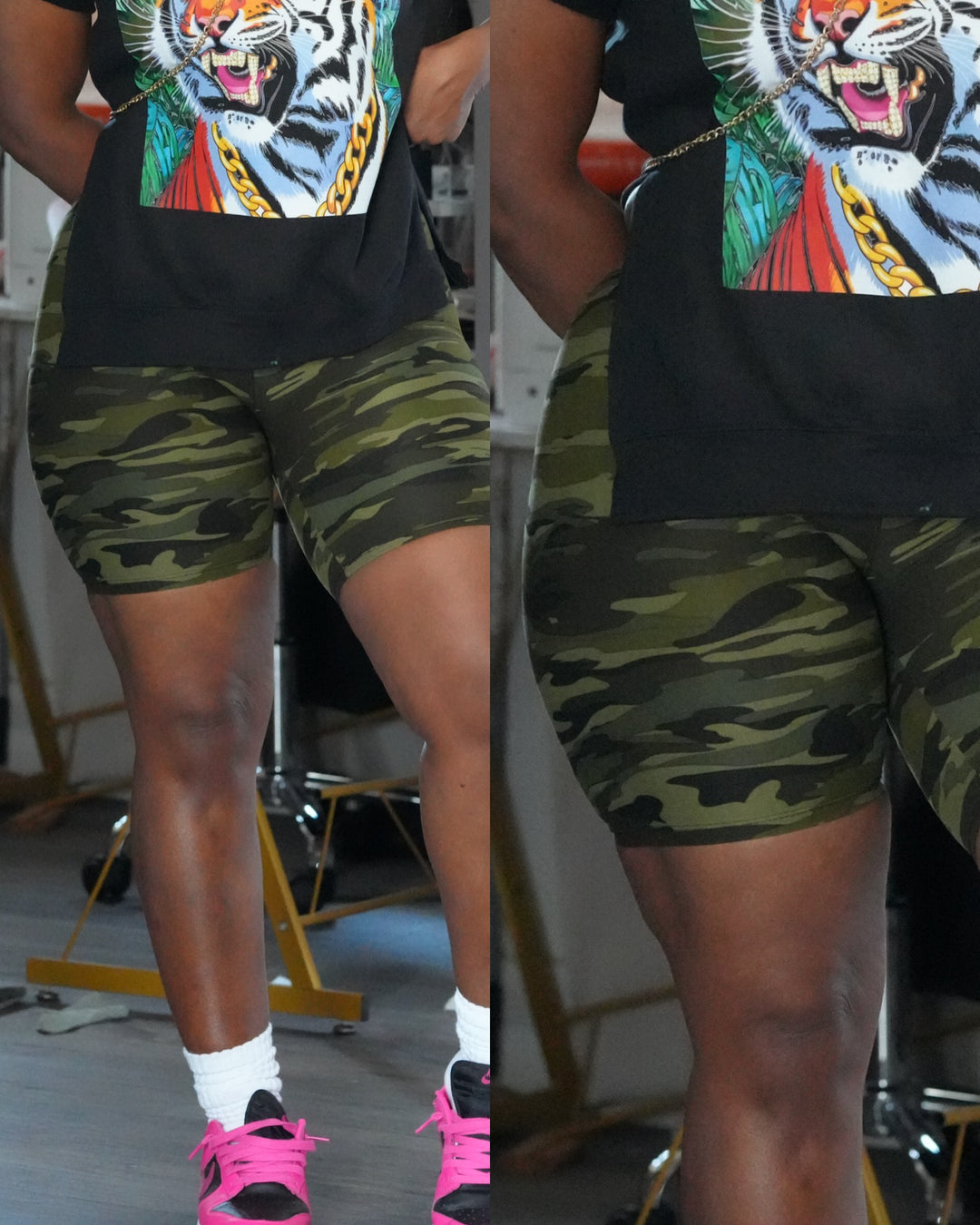 Knee Length Biker Shorts up to 3xl