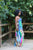 Oversized Colorful Cheetah Dress