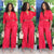 Gabrielle Union  Jumpsuit (Wine)