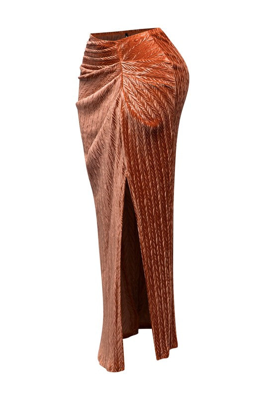 Maxi Slit Skirt
