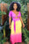 Sunset Pink Maxi Dress