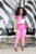 Bubble Gum Pink Iridescent  Pants