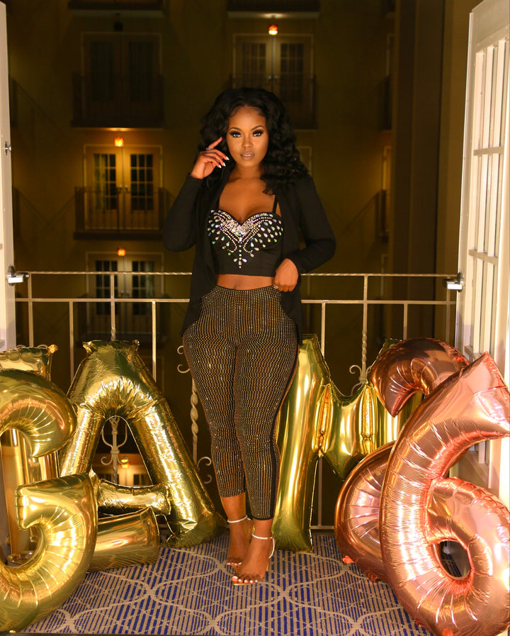 GOLD DIAMOND LEGGINGS