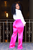Silk High-Waist Pants
