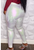 Iridescent White Pants